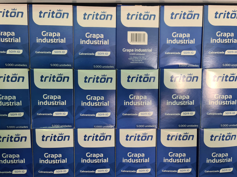 Grapas Tritón Para Plástico De Invernaderos
