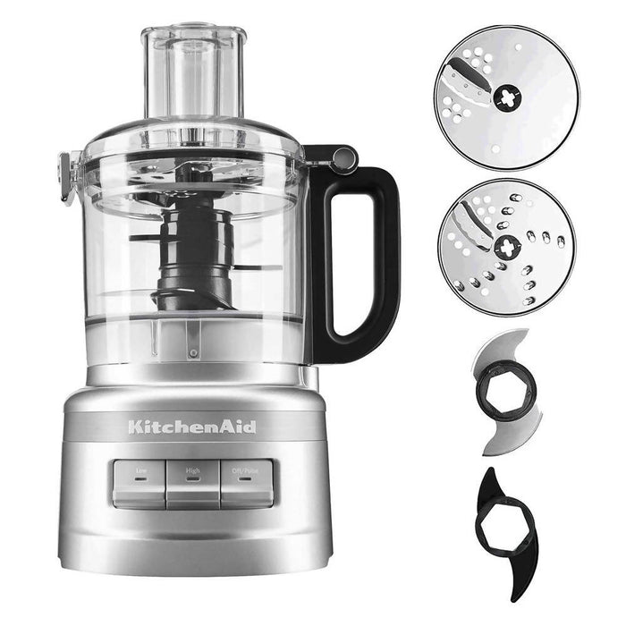 KitchenAid - Procesador de alimentos con accesorio de taza, Negro mate